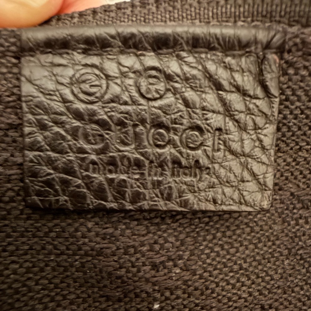 Gucci GG Dark Brown Monogram Soft Canvas Weekender Duffel Bag/Carryon Bag - Picture 8 of 16